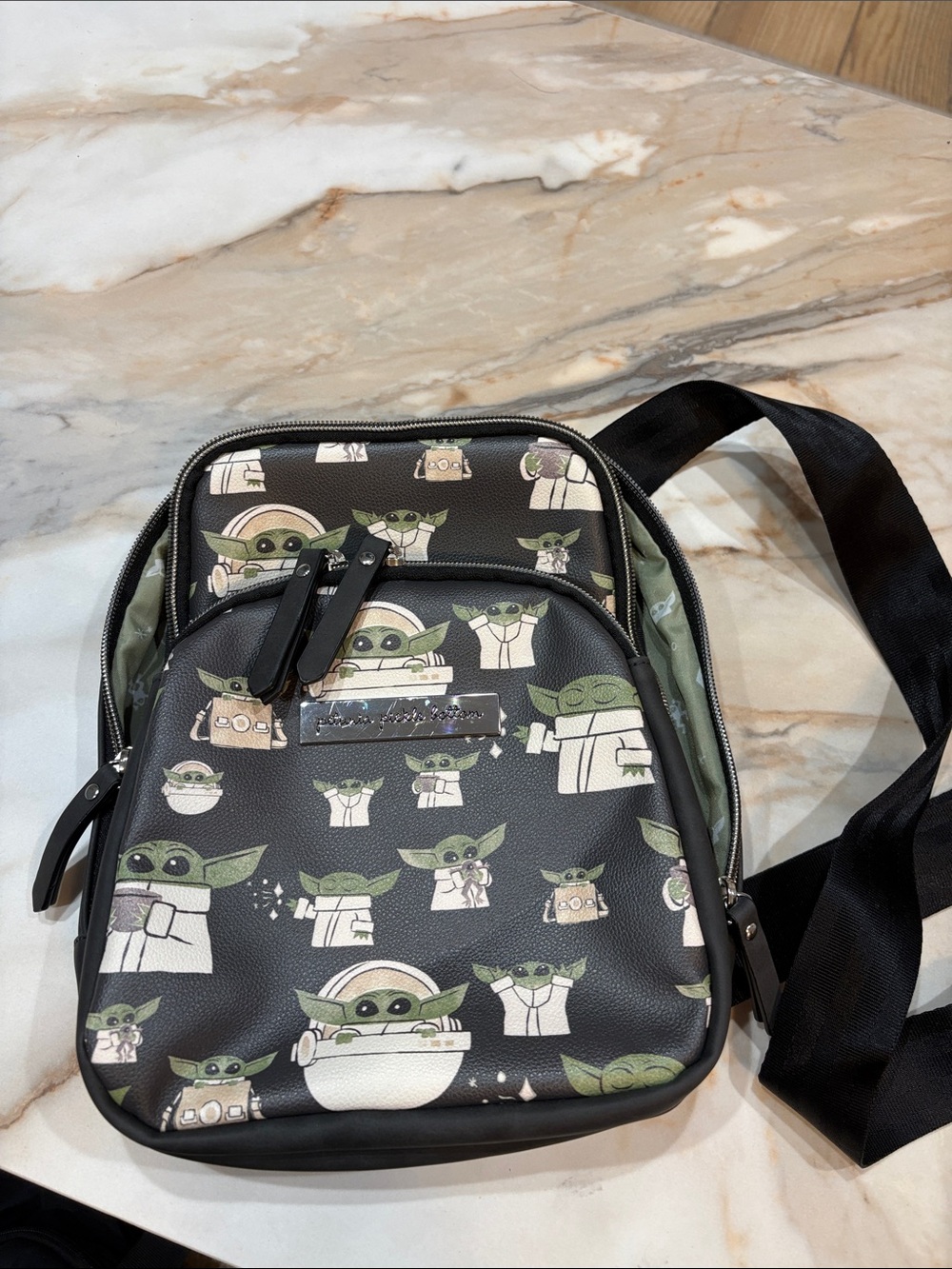 Petunia Pickle Bottom Disney Star Wars Baby Yoda Criss-cross Sling Bag